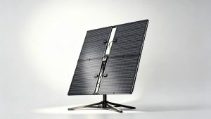 200W auto tracking flexible solar panel for outdoor off grid power generation