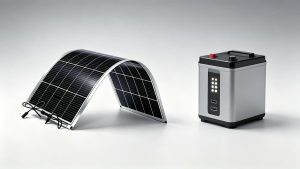 200W Commercial Fishing Boat Solar Combo: Flexible Solar Panel and Storage Battery