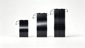Fence Mount Bracket Custom Size Flexible Solar Panels Custom size flexible solar panels with inline fence mounting bracket, multiple dimension options for fence installation